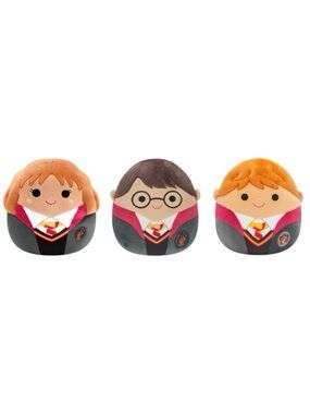 NEW! Squishmallows 8" Harry Potter Plush Toy Trio